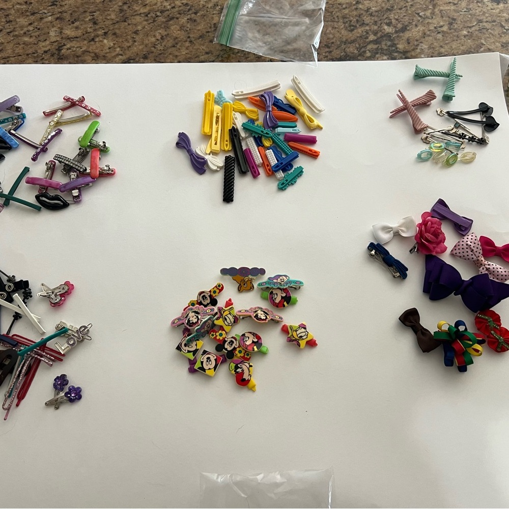 Colorful Hair Accessories Set for Kids or Women